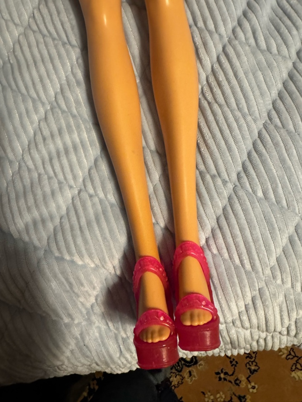 Giant Barbie Doll w/ Rainbow Dress, Large 28" Tall, 2022 Mattel, Blonde Hair HTF - Picture 12 of 14